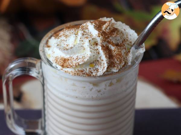 Pumpa kryddad latte med hemlagad pumpasirap! - Beredning steg 4