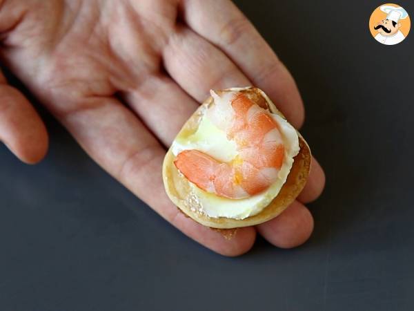 Blinis med fyllningar, den perfekta varierade aperitifen för festsäsongen - Beredning steg 6