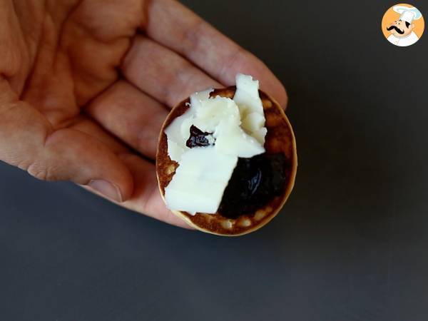 Blinis med fyllningar, den perfekta varierade aperitifen för festsäsongen - Beredning steg 7