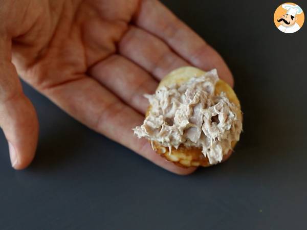 Blinis med fyllningar, den perfekta varierade aperitifen för festsäsongen - Beredning steg 9