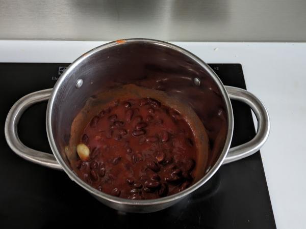 Pasta e fagioli, det snabba och krämiga receptet - Beredning steg 2