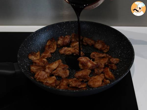 Teriyaki kyckling, den söta och smakrika japanska såsen du kommer att älska! - Beredning steg 9