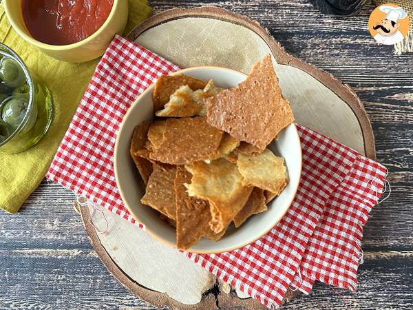 Crostini, den krispiga aptitretaren med parmesan - Beredning steg 4