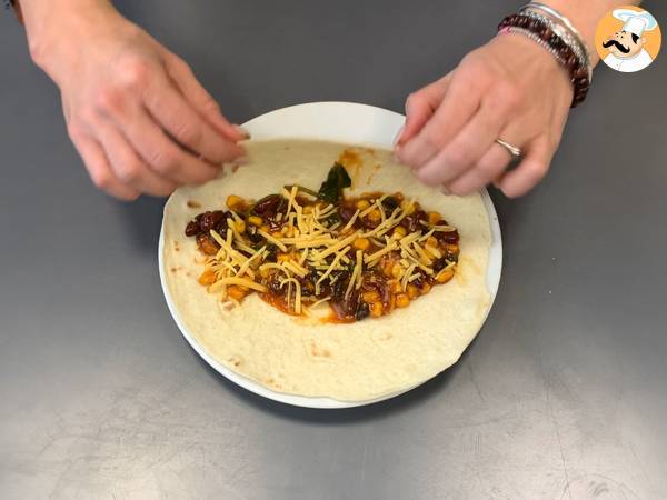 Vegetariska enchiladas - Beredning steg 3