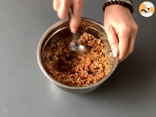 Kinesiska nudlar i wok (grönsaker och texturerat sojaprotein) - Beredning steg 1