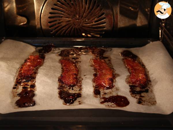 Maxi sandwich med amerikansk grillad ost: kyckling, avokado, bacon - Beredning steg 6