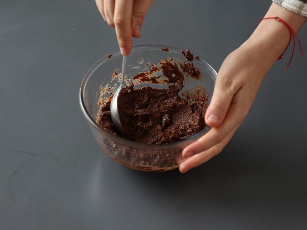 Hemmagjorda Ferrero-stil rochers - Beredning steg 5