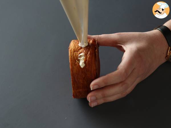 New York-rulle express med speculoos - snabb och ekonomisk recept - Beredning steg 8