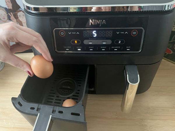 Mjukkokta ägg i Air Fryer, det idiotsäkra tipset för perfekt tillagning! - Beredning steg 2