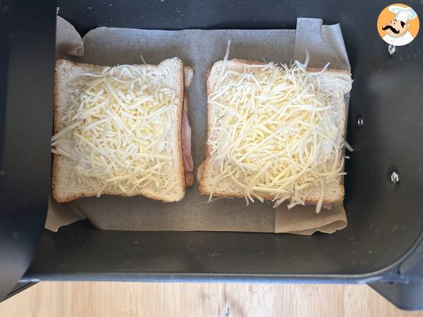 Croque monsieur med Air Fryer - Beredning steg 5