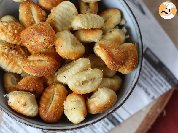 Krispiga parmesan gnocchi i Air Fryer - Beredning steg 4