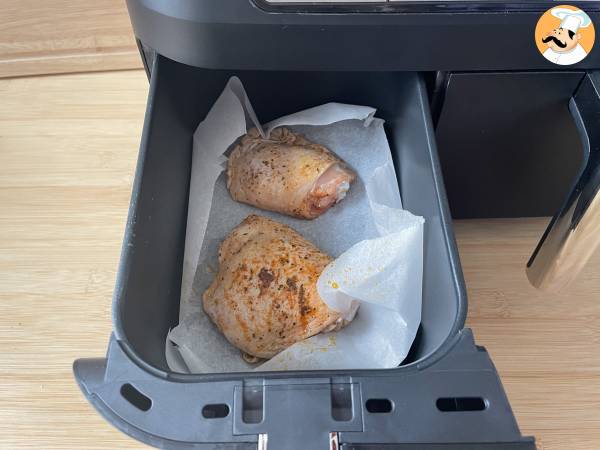 Krispig kyckling i Air Fryer – den snabba och enkla måltiden par excellence! - Beredning steg 4