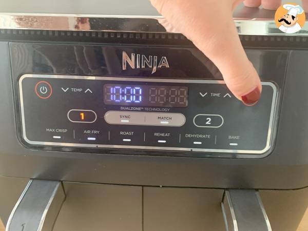 Hårdkokta ägg i Air fryer - Beredning steg 2