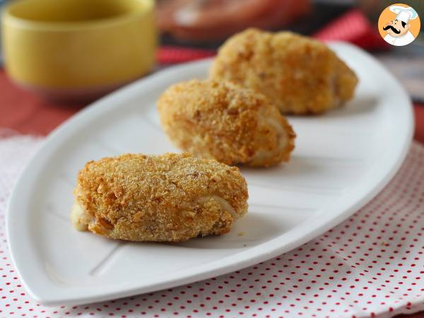 Skinkkroketter med Air Fryer: lite olja, men alltid lika krispiga! - Beredning steg 11