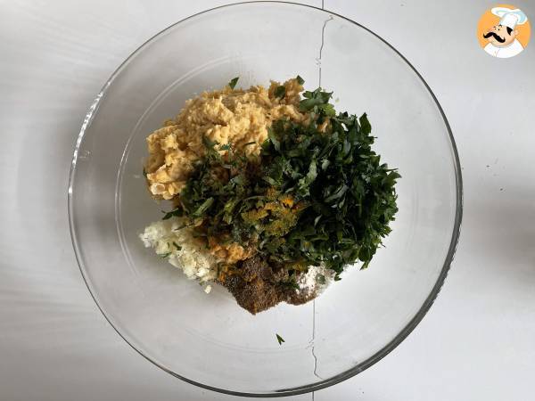Falafel i Air Fryer för ett krispigt resultat utan fritering! - Beredning steg 2