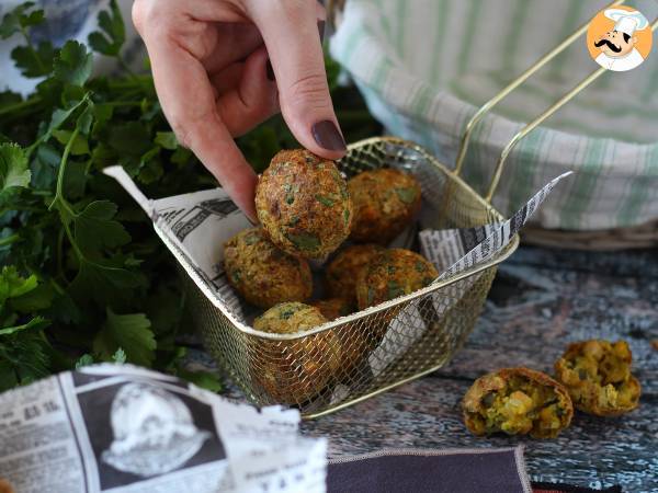 Falafel i Air Fryer för ett krispigt resultat utan fritering! - Beredning steg 6