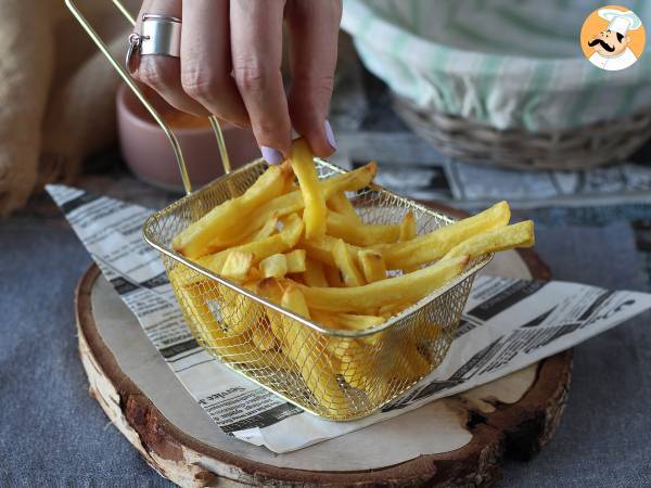 Superkrispiga frysta pommes frites i Air Fryer! - Beredning steg 2