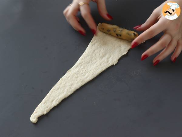 Ultra-gourmet, superenkla crookies. Den perfekta kombinationen av croissant och kaka! - Beredning steg 5