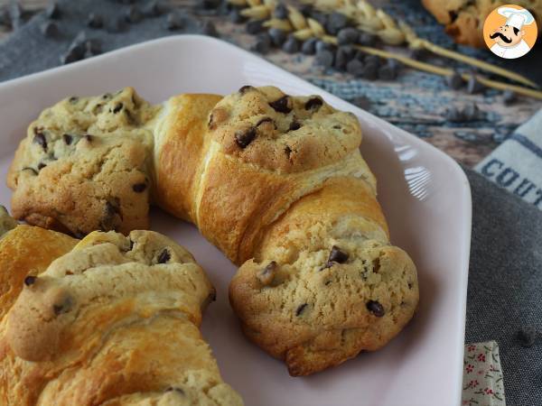 Ultra-gourmet, superenkla crookies. Den perfekta kombinationen av croissant och kaka! - Beredning steg 9