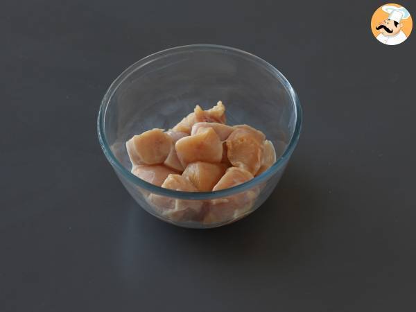 Koreansk friterad kyckling, super krispig! - Beredning steg 3