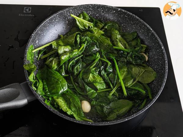 Stekt spenat, det goda och enkla tillbehöret - Beredning steg 3