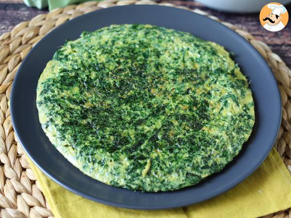Spenatomelett, den enkla och goda vegetariska rätten - Beredning steg 10