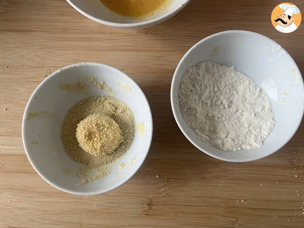 Luftfrysta panerade Babybel - Beredning steg 2