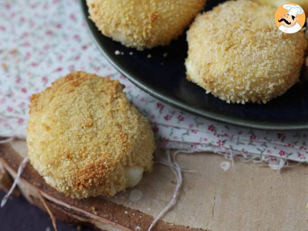Luftfrysta panerade Babybel - Beredning steg 5