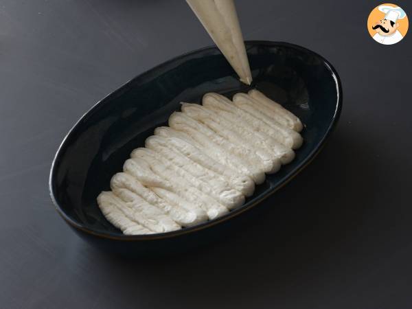 Tiramisu med Raffaello och kokosnöt - Beredning steg 4