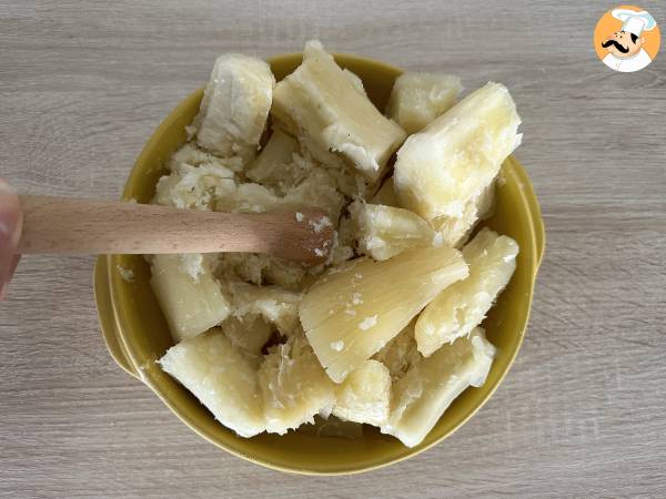 Krämig och lättlagad kassavapuré - Beredning steg 3