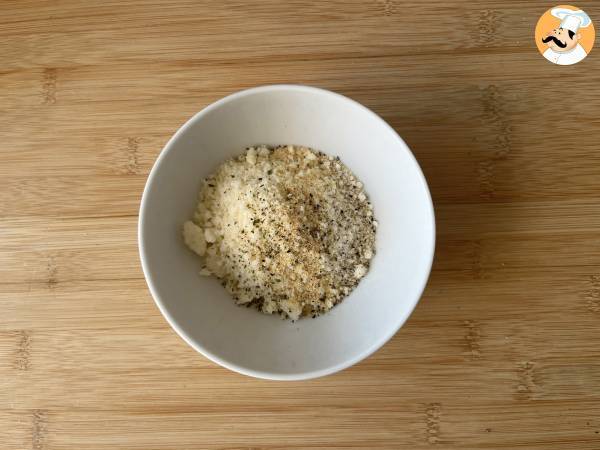 Zucchinichips med Air Fryer - Beredning steg 2