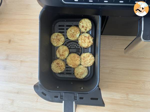 Zucchinichips med Air Fryer - Beredning steg 6