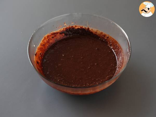 Nega maluca-kaka med brigadeiro-glasyr - Beredning steg 2