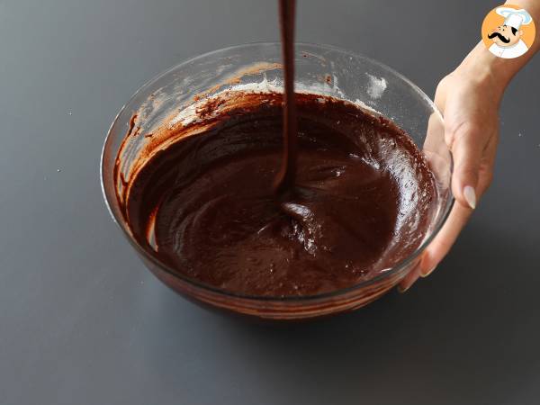 Nega maluca-kaka med brigadeiro-glasyr - Beredning steg 4