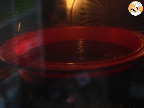Nega maluca-kaka med brigadeiro-glasyr - Beredning steg 5