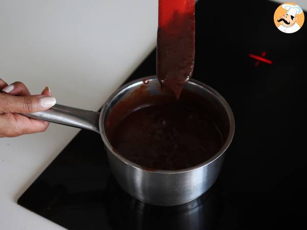 Nega maluca-kaka med brigadeiro-glasyr - Beredning steg 8