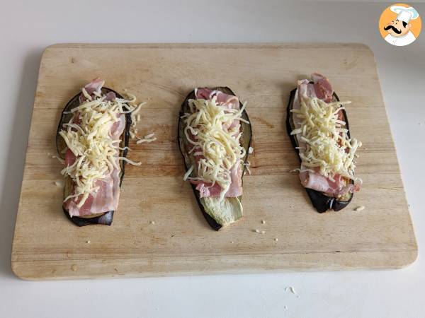 Auberginerullar i luftfritös - Beredning steg 3