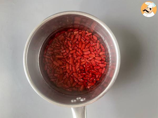 Hur man lagar röda kidneybönor i en vanlig gryta - Beredning steg 1