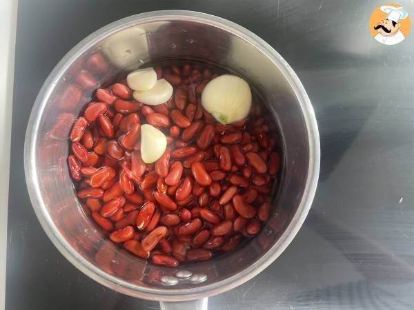 Hur man lagar röda kidneybönor i en vanlig gryta - Beredning steg 3