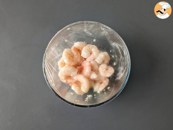 Luftfrästa räkor: ett lätt och välsmakande recept - Beredning steg 3