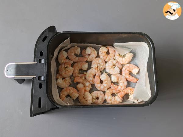 Luftfrästa räkor: ett lätt och välsmakande recept - Beredning steg 4