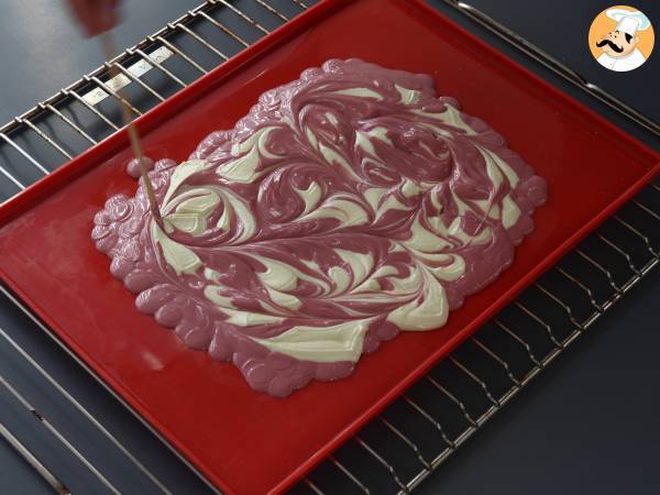 Personlig chokladkaka, sista minuten-presenten till mors dag! - Beredning steg 3