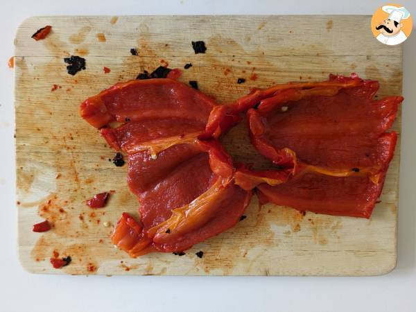 Hur man skalar paprika i stekpanna - Beredning steg 5