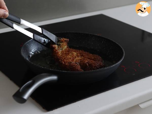 Panerad aubergine med pankoströbröd, katsu-liknande japansk curry men vegetarisk - Beredning steg 10