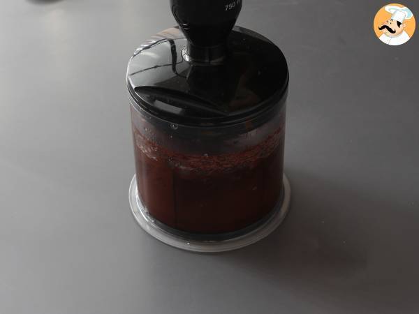 Chokladpäronfudge, en superenkel dessert att göra med bara 2 ingredienser! - Beredning steg 4