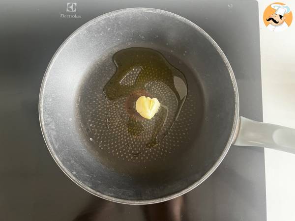 Panerad aubergine Milanese style men vegetarisk - Air Fryer matlagning - Beredning steg 12