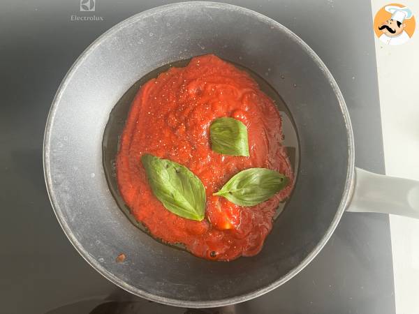 Panerad aubergine Milanese style men vegetarisk - Air Fryer matlagning - Beredning steg 13
