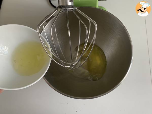 Maränger i form av söta rosor! - Beredning steg 1