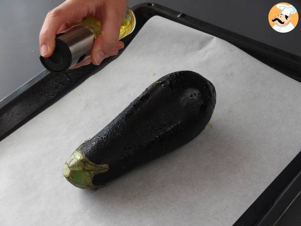 Hur rostar och skalar jag auberginer i ugnen? - Beredning steg 2