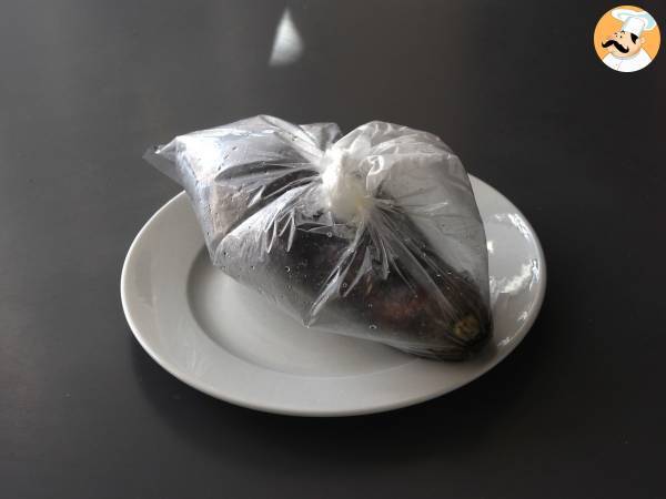 Hur rostar och skalar jag auberginer i ugnen? - Beredning steg 4